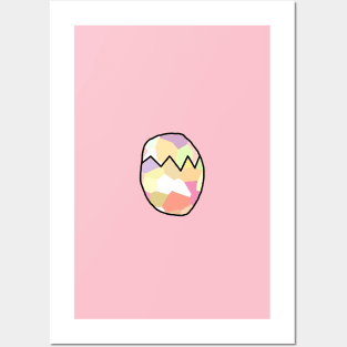 Small Easter Egg Posters and Art